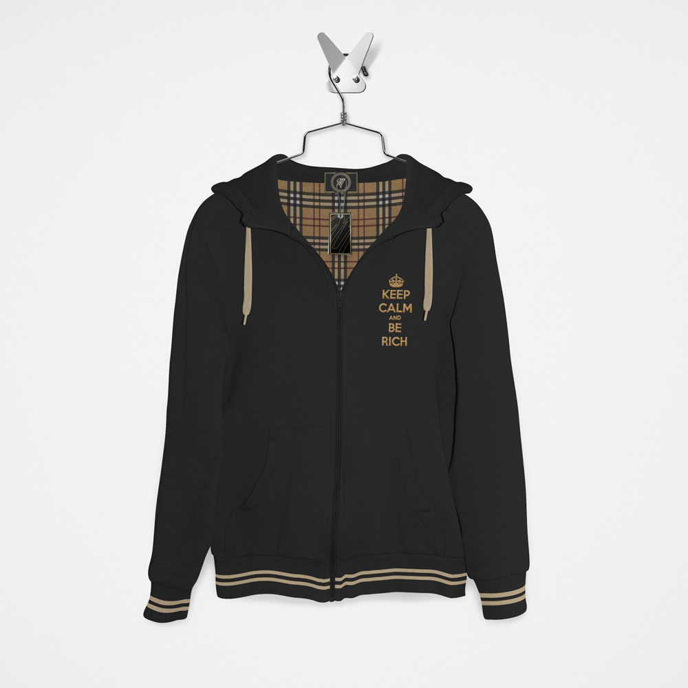 Keep calm hoodie